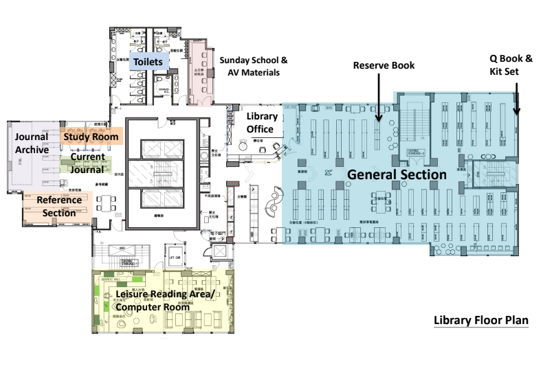 library floor plan
